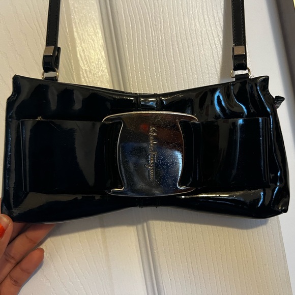 Vintage Salvatore Ferragamo Vera Bow Bag